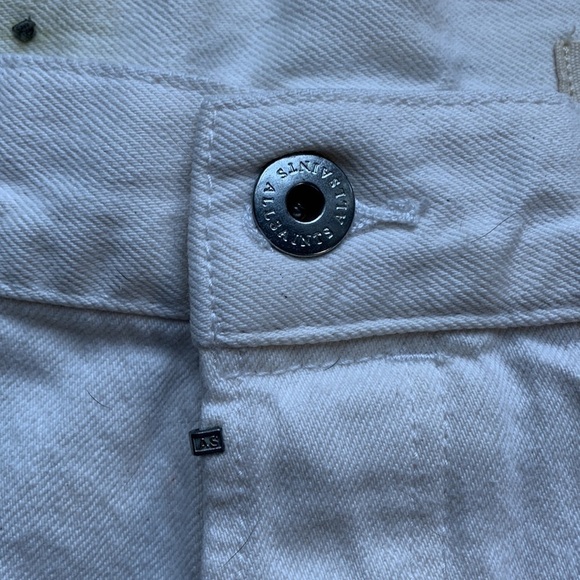 All Saints “Ridge” Jeans in Off-White - Picture 4 of 6